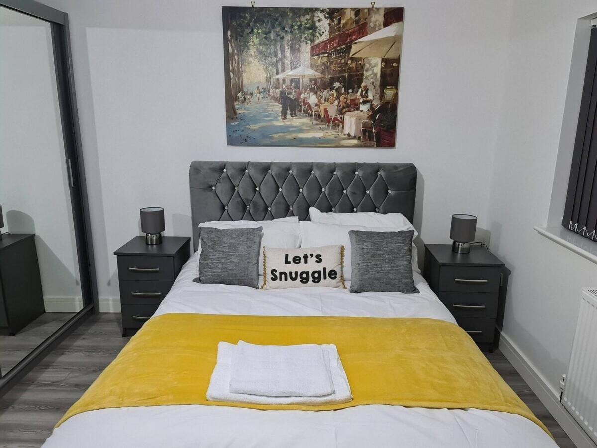Sav Apartments - 2 Bed Cosy Flat Saffron Leicester Habitación foto