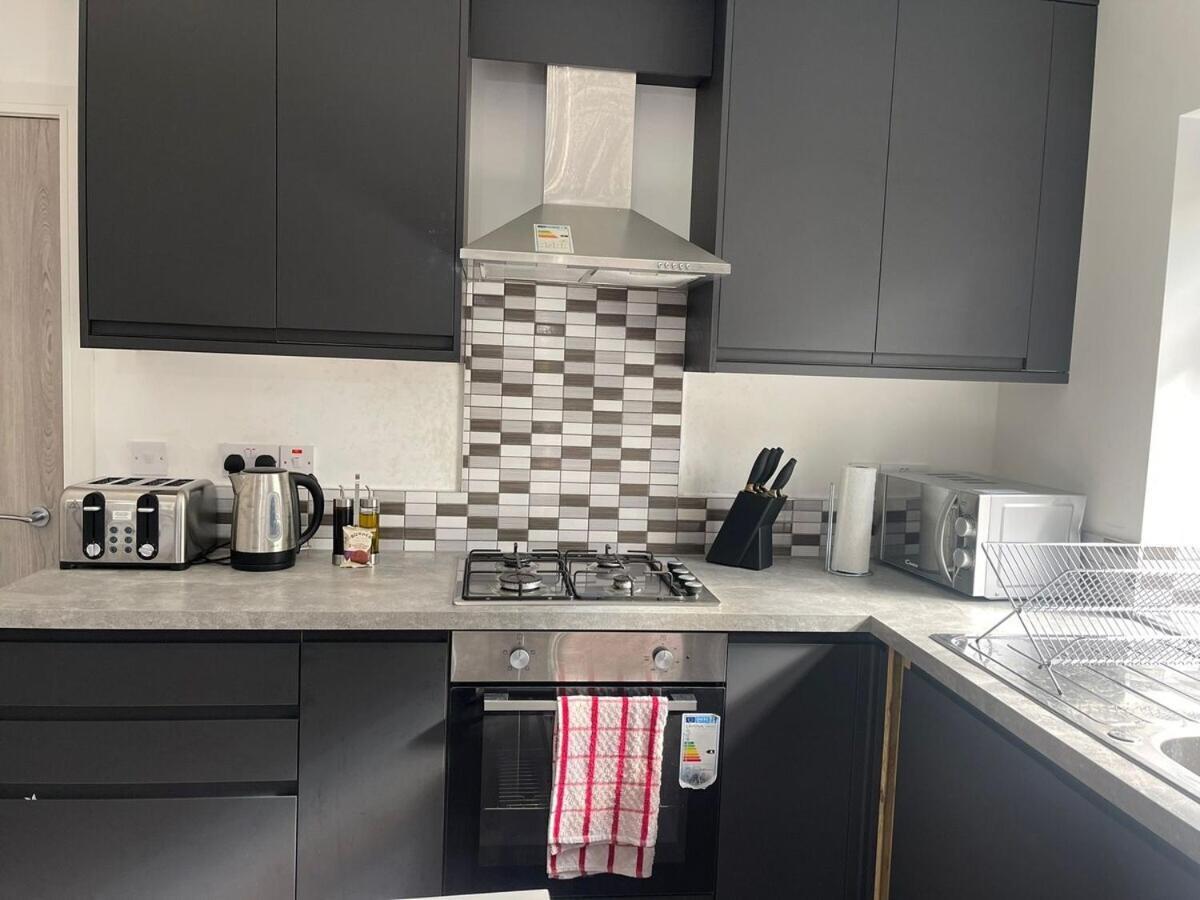 Sav Apartments - 2 Bed Cosy Flat Saffron Leicester Habitación foto