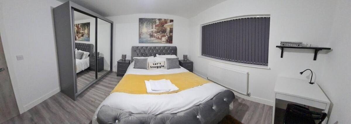 Sav Apartments - 2 Bed Cosy Flat Saffron Leicester Habitación foto